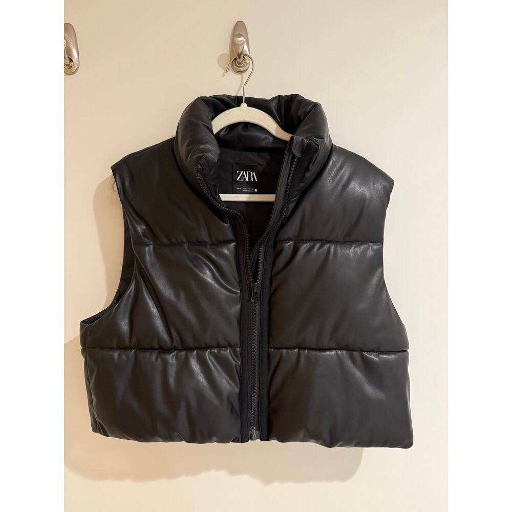 Zara Leather Vest